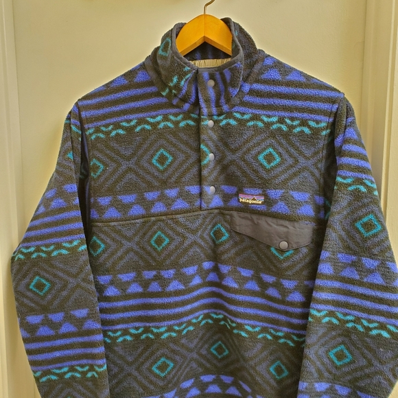 😍Rare patagonia synchilla fleece pullover - Picture 2 of 5